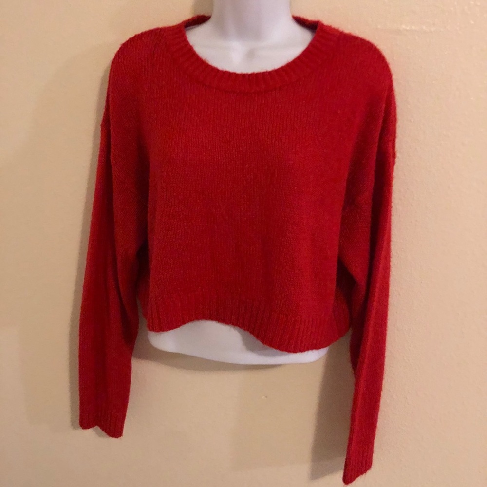 Red sweater